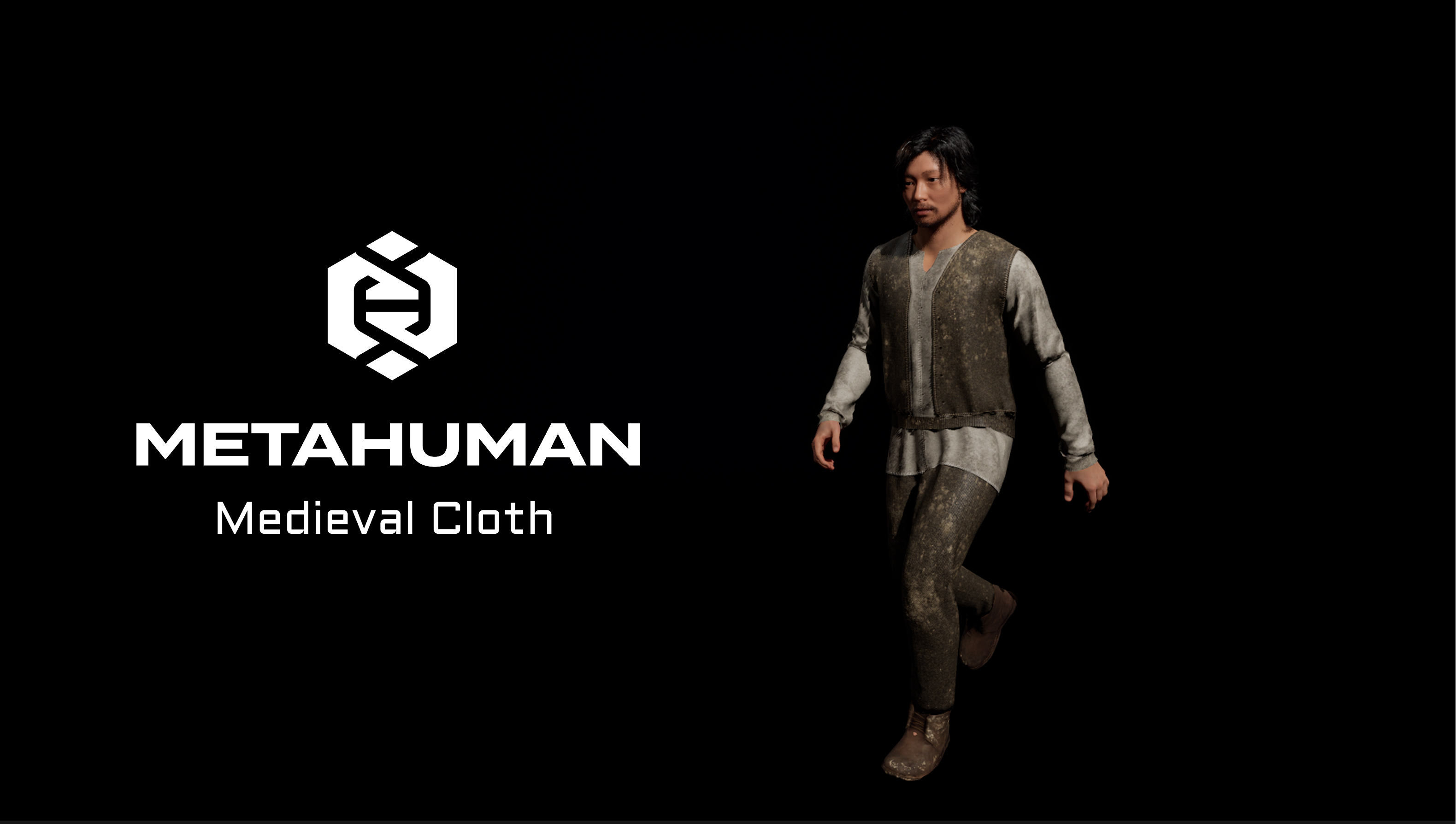 Metahuman Rustic Medieval Outfit 3 (Rigged) | Fab