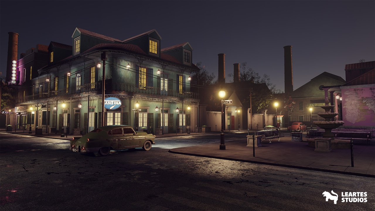 商品 French Quarter Street Environment ( French Quarter Street Environment House 3D ) 的媒体 1