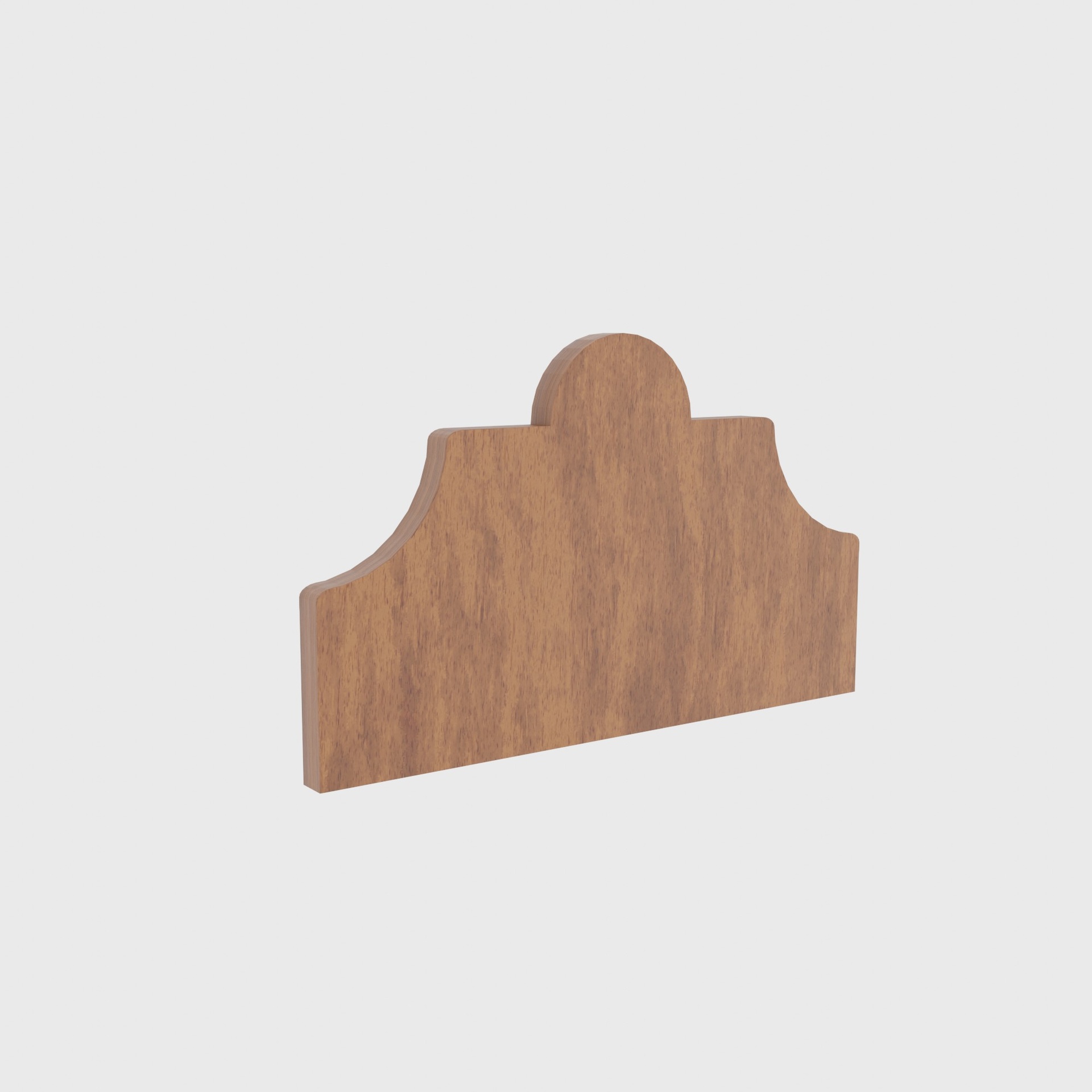 Media 1 for listing Bed Headboard Curved Contour Set