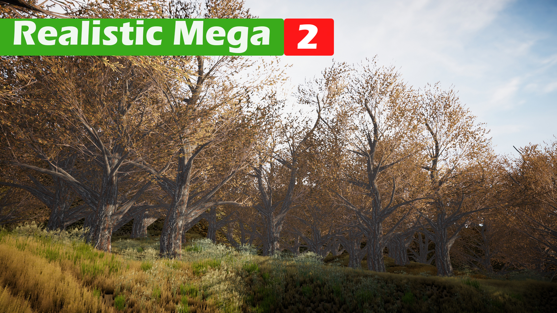 Realistic Mega Trees Bundle 2 (PC/Mobile) | Fab
