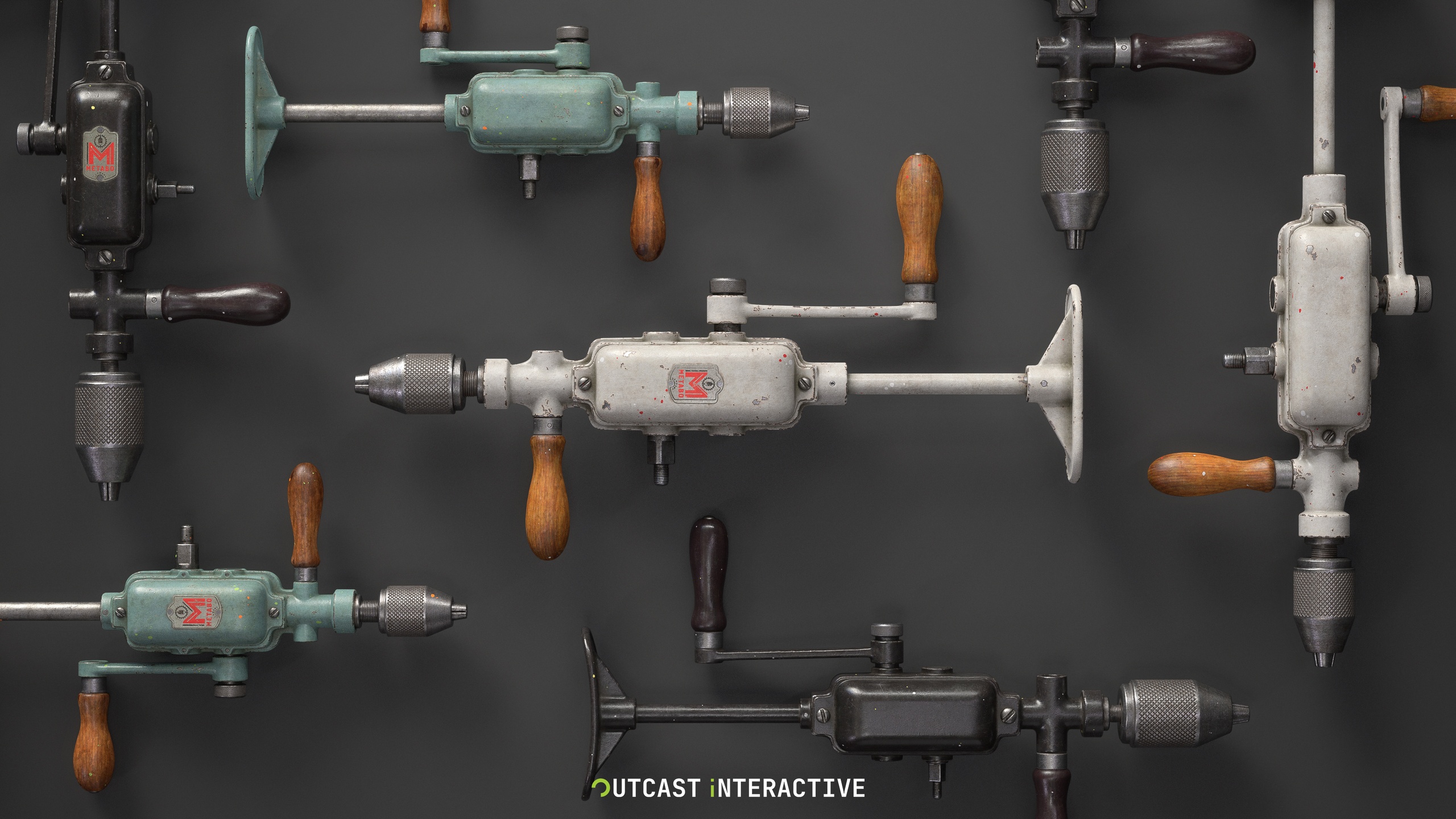 Media 1 for listing Hand Tool - Complete Drill Set - PBR Game Ready