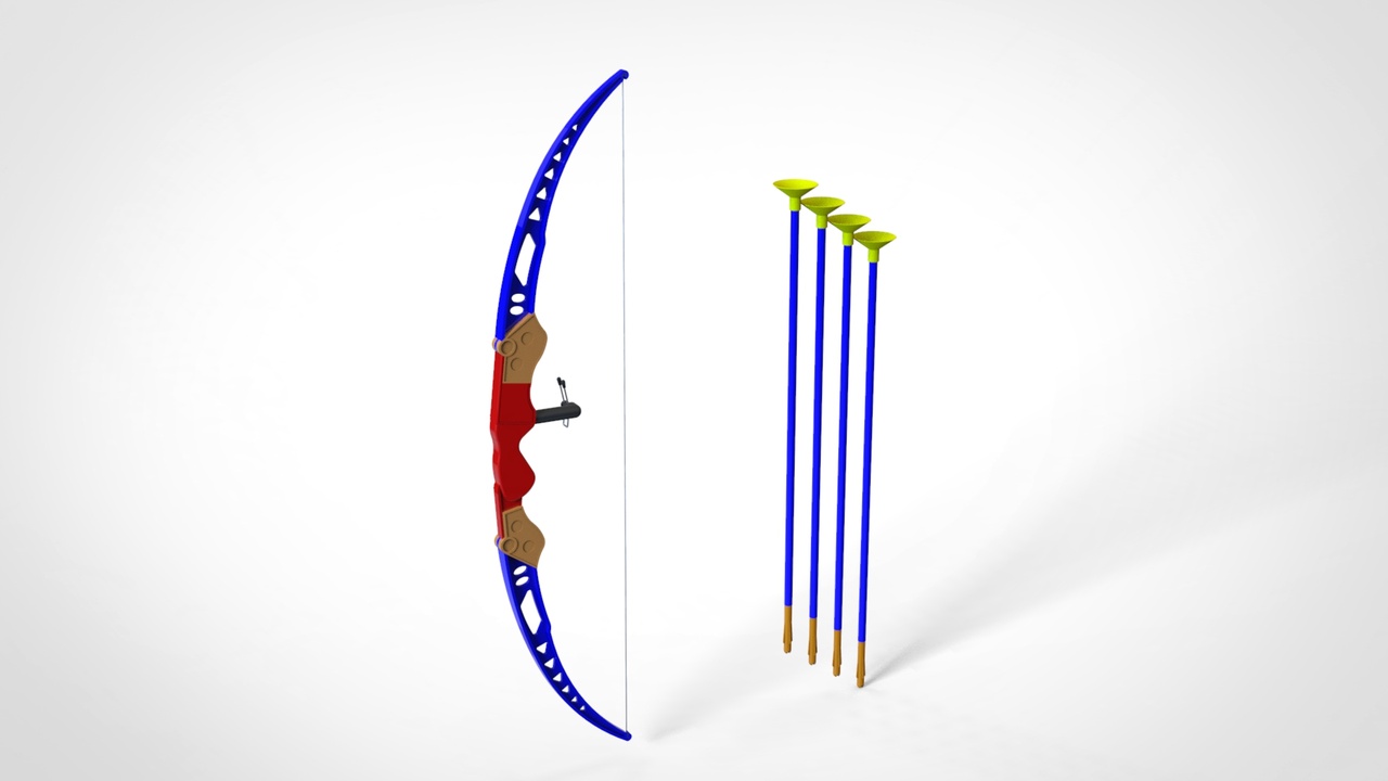 Media 1 for listing Toy Bow And Arrow Dart Playset