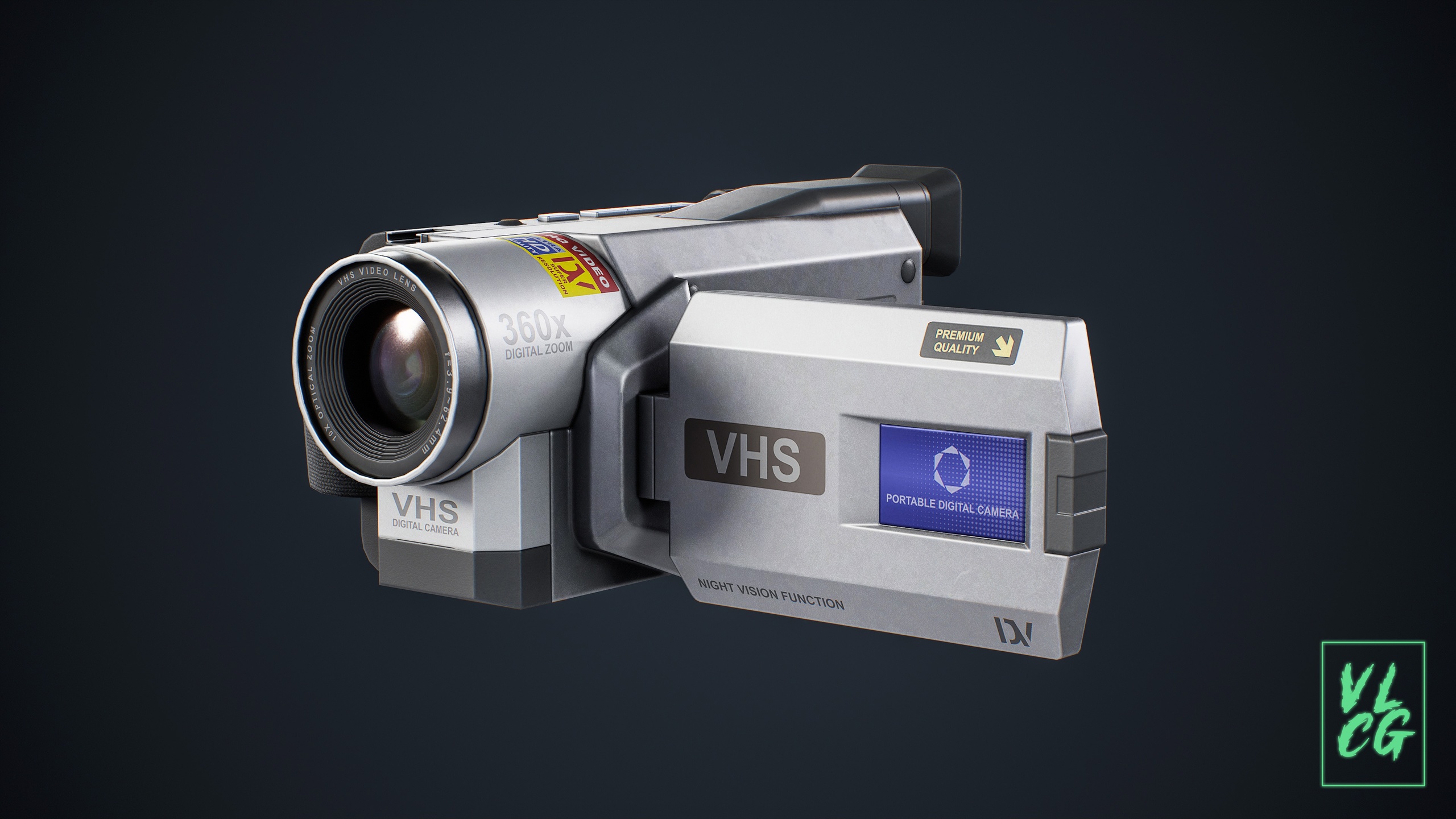 Media 1 for listing VLCG - Video Camera - Portable VHS Digital Camcorder