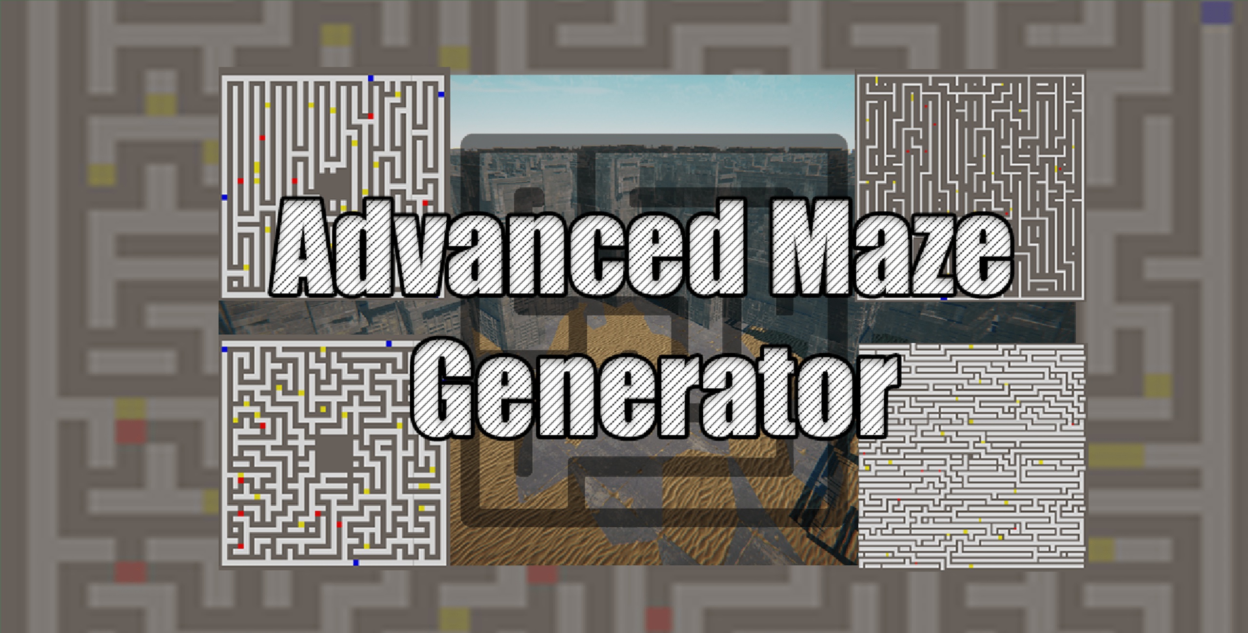 Advanced Maze generator Unity | Fab