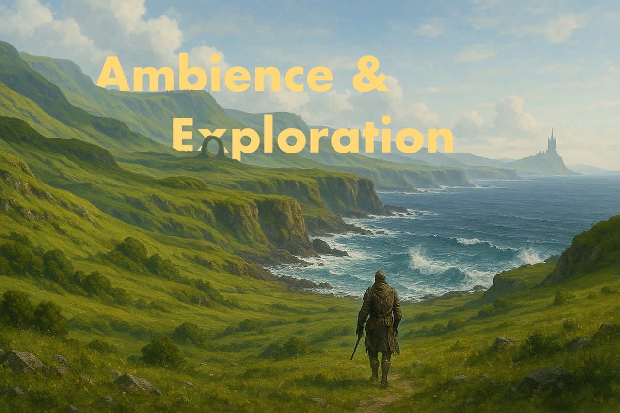 Media 1 for listing Interactive Fantasy Music Pack | Loopable, Layered, Orchestral Tracks for Games