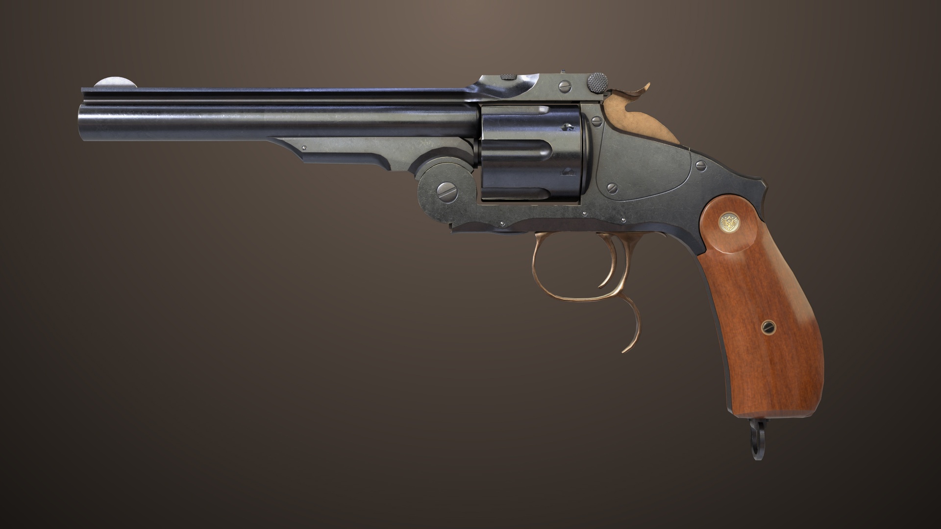 Revolver 02 Smith Wesson M3 All PBR Unity UE Textures 제품 등록을 위한 미디어 1개