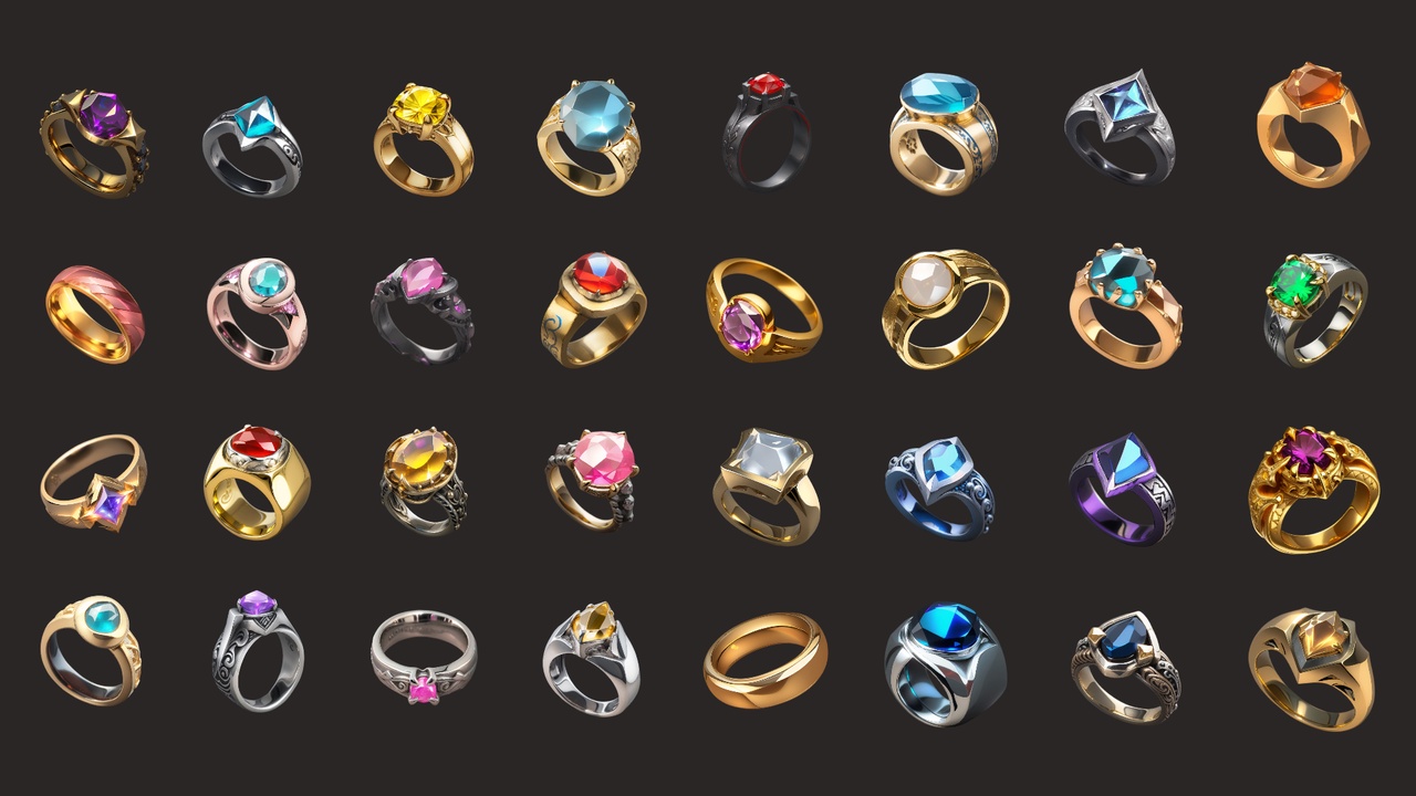 Media 1 for listing Incredible Rings