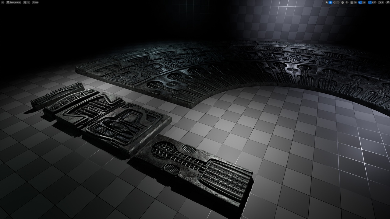 Ancient Sci-Fi Floor 제품 등록을 위한 미디어 1개