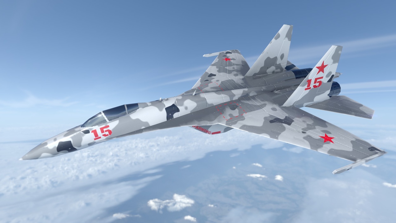 Media 1 for listing Fighter Jet Low Poly 01