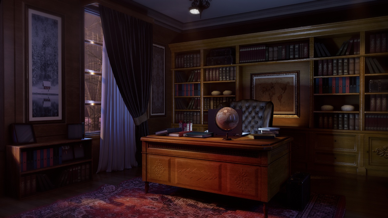 Media 1 for listing Winter Office Asset Pack