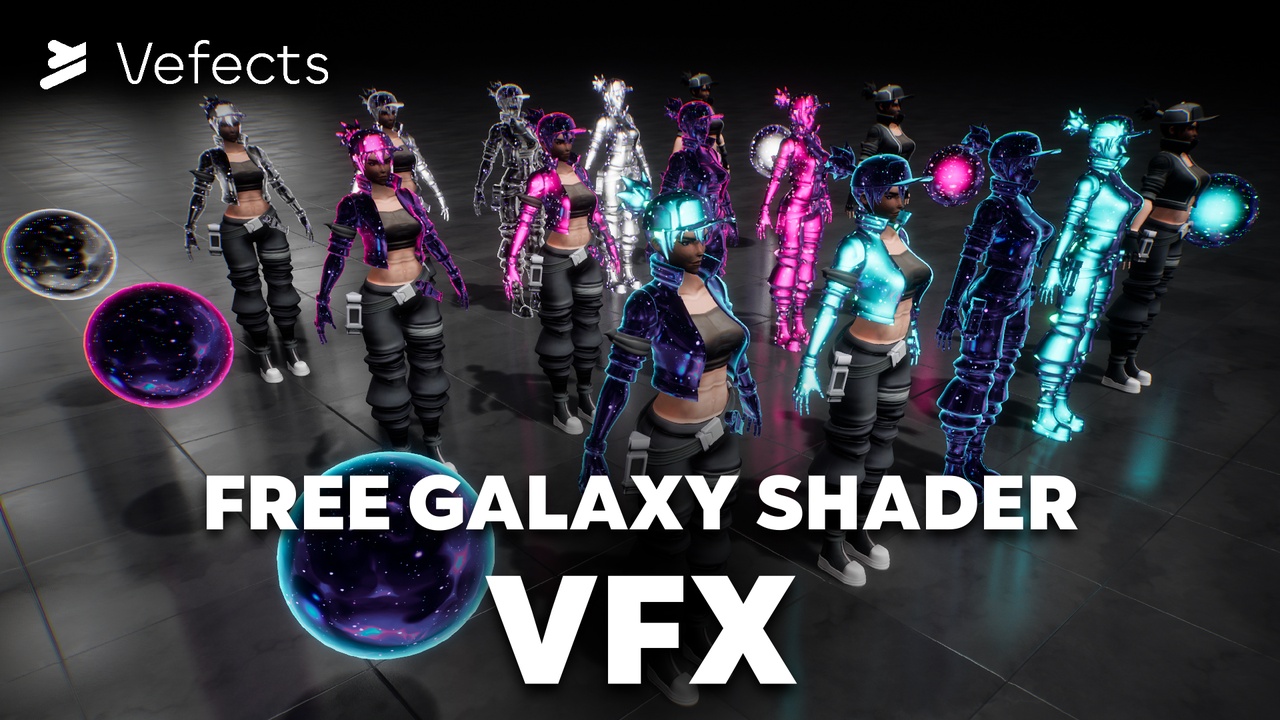 Free Galaxy Shader 제품 등록을 위한 미디어 1개