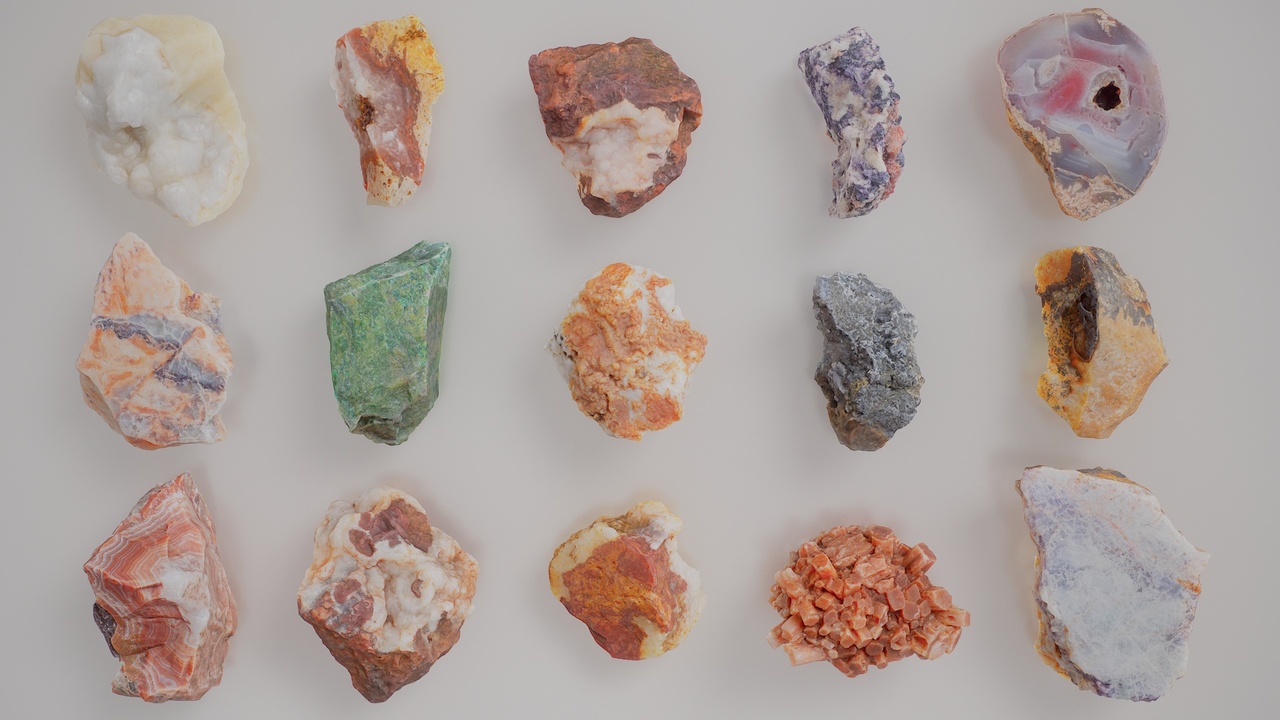 Media 1 for listing 15 3D Scanned Small Rocks Collection 3