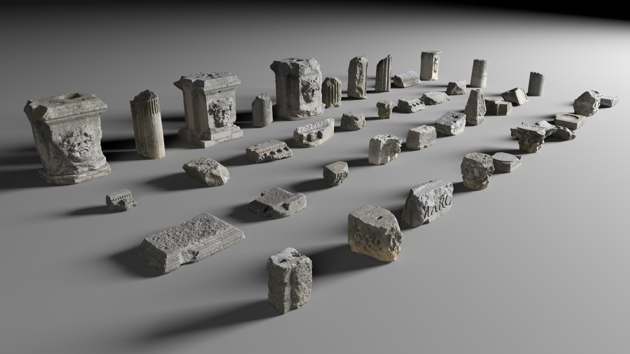 Media 1 for listing Roman Ruins Pieces