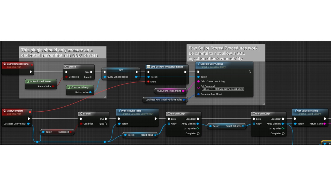 Media 1 for listing Blueprint SQL/ORACLE/MySQL/ODBC Database Communicator