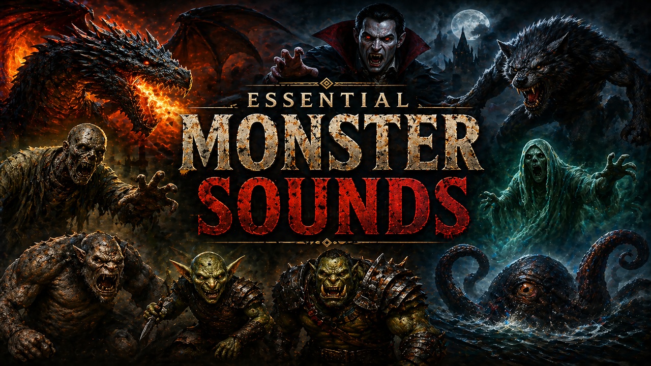 Media 1 for listing Essential Monster Sounds Pack