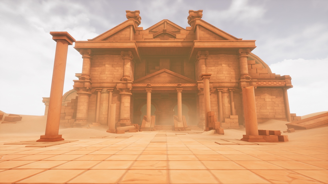 Media 1 for listing Stylized Temple Pack