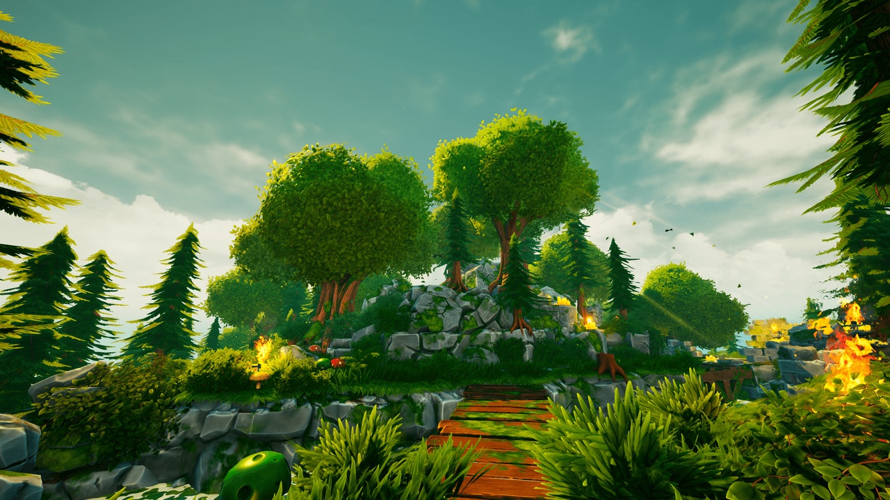 Media 1 for listing Stylized Hexagon Forest Environment