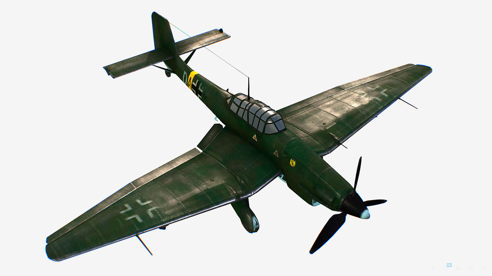 German Bomber Ground Attack Junkers Ju 87 Stuka Fighter Military ...