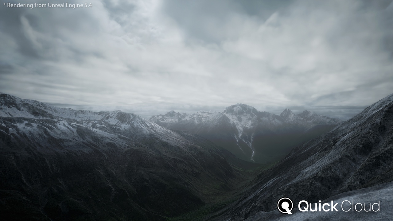 Media 1 for listing Quick Cloud - VDB Cloud Volumetric Cinematic Clouds