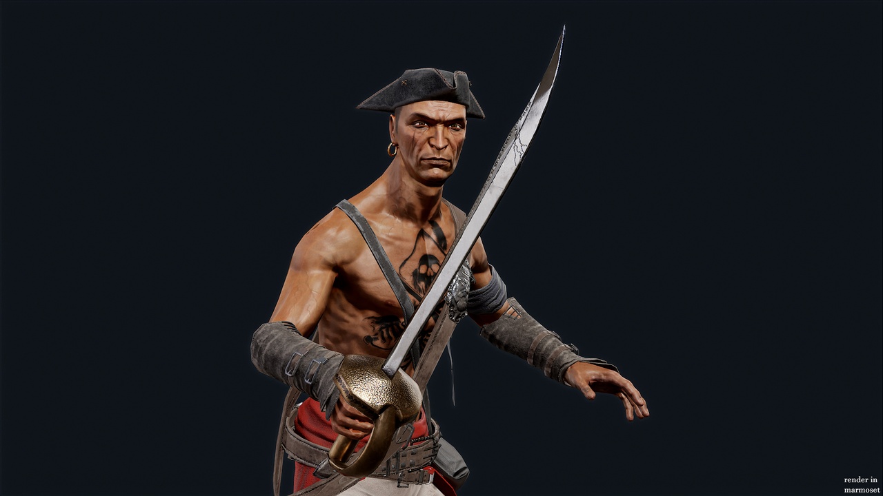 Media 1 for listing Pirate - Crimson