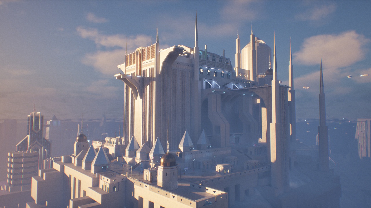Media 1 for listing Retro Scifi Temple Architecture Kit