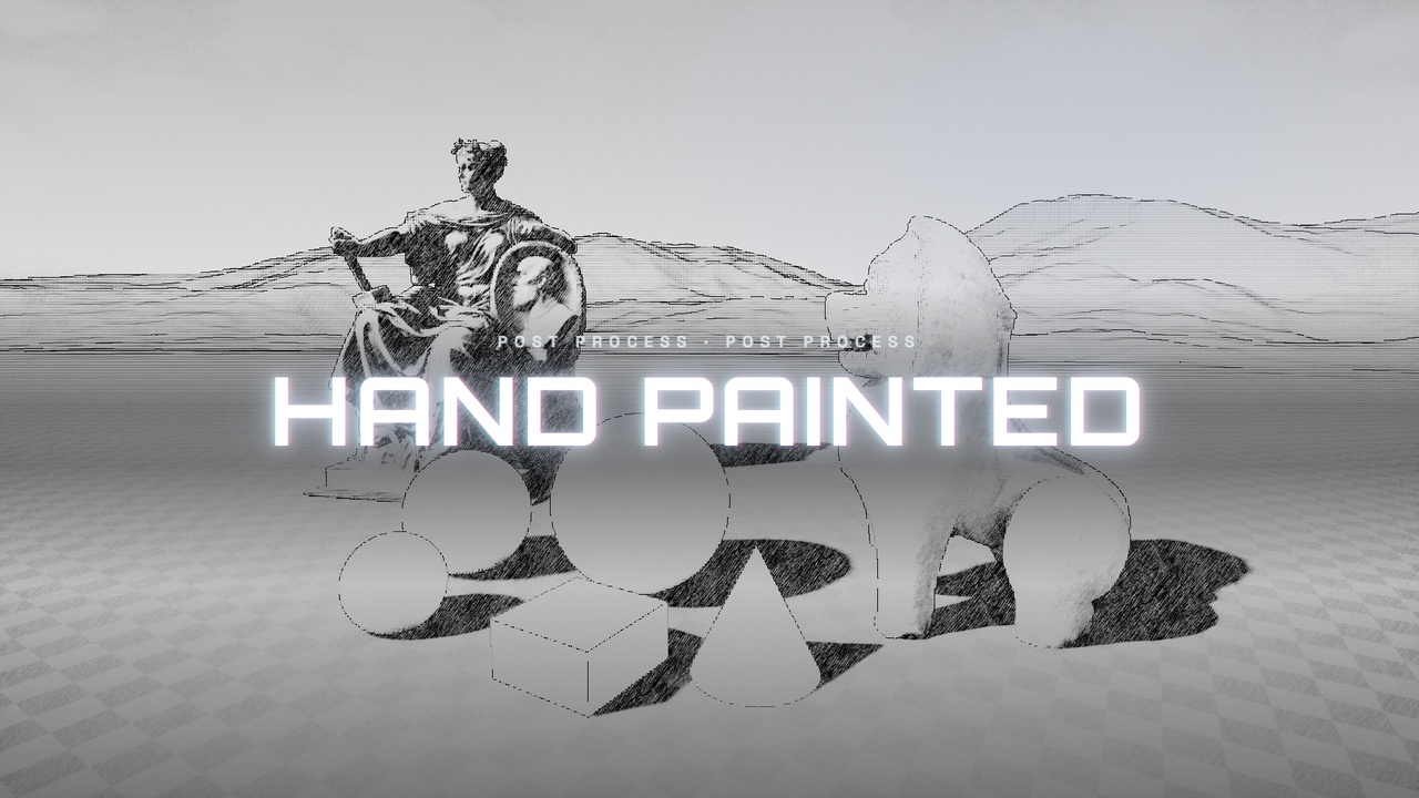 Media 1 for listing Hand Painted - Stylized Post Process Pack