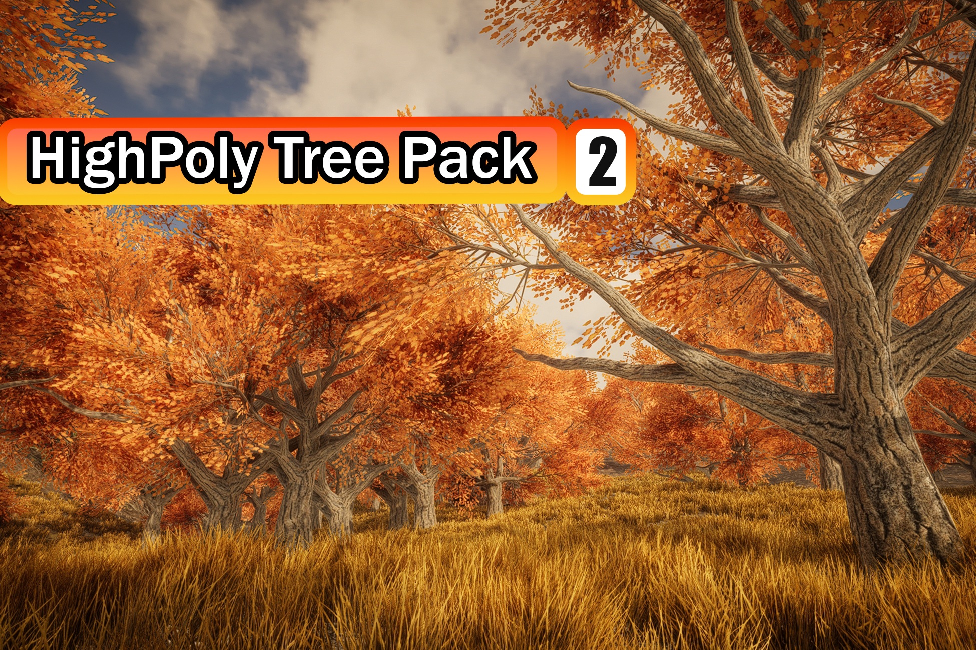 HighPoly Tree Pack #2 | Fab