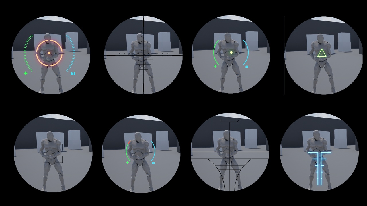 Media 1 for listing HUD Pack: Shooter Crosshair V2.0