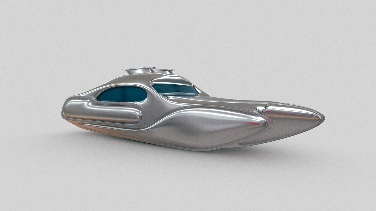 Media 1 for listing Futuristic Speedboat