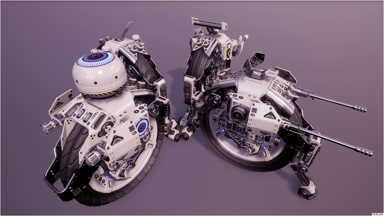 Media 1 for listing SciFi Monowheel