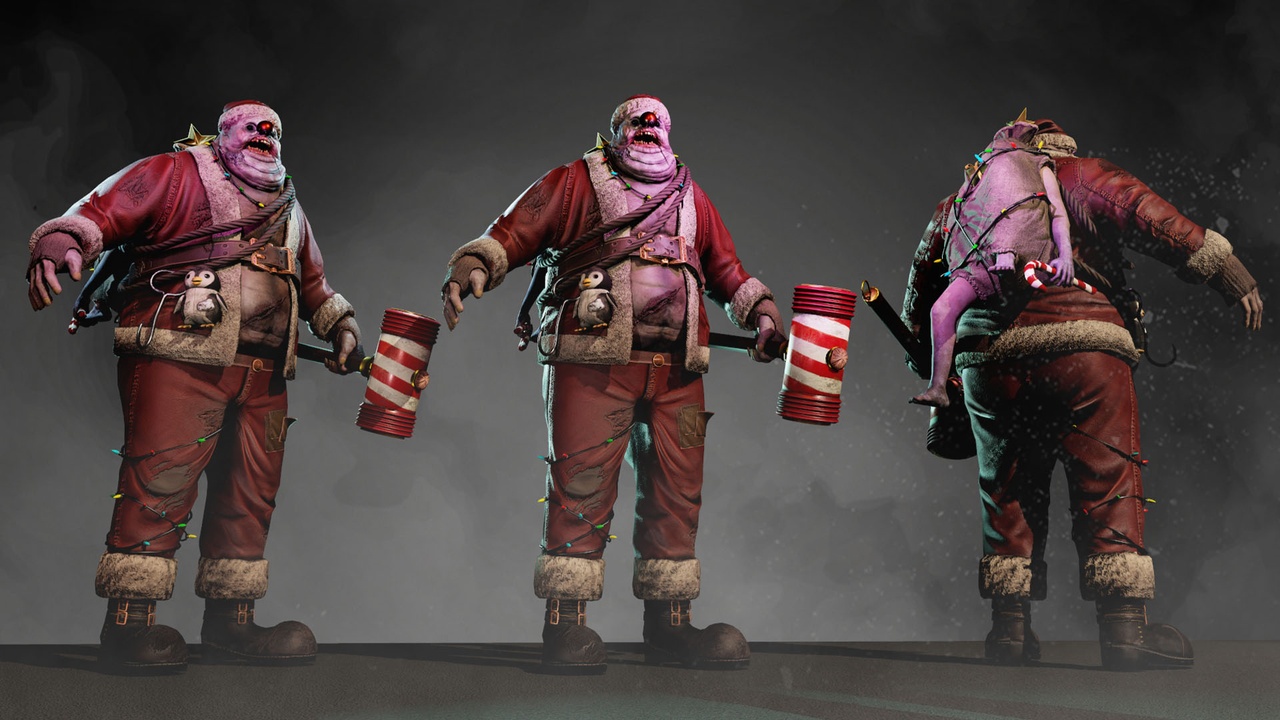 Media 1 for listing CLOWN SANTA