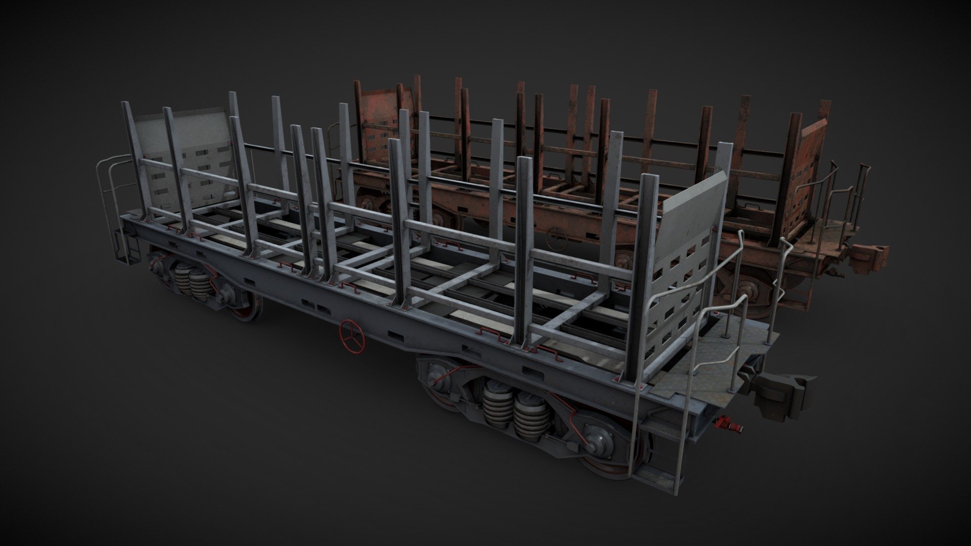 Railroad Cargo car | Fab