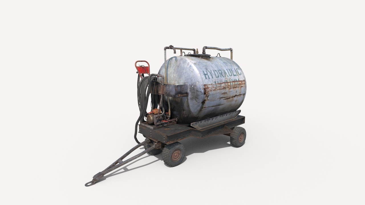 Media 1 for listing Old Hydraulic Oil Tank