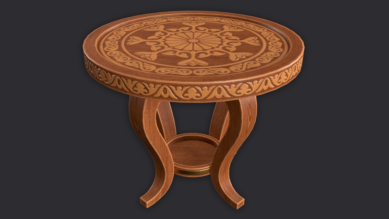 Media 1 for listing Medieval Wooden Table_2