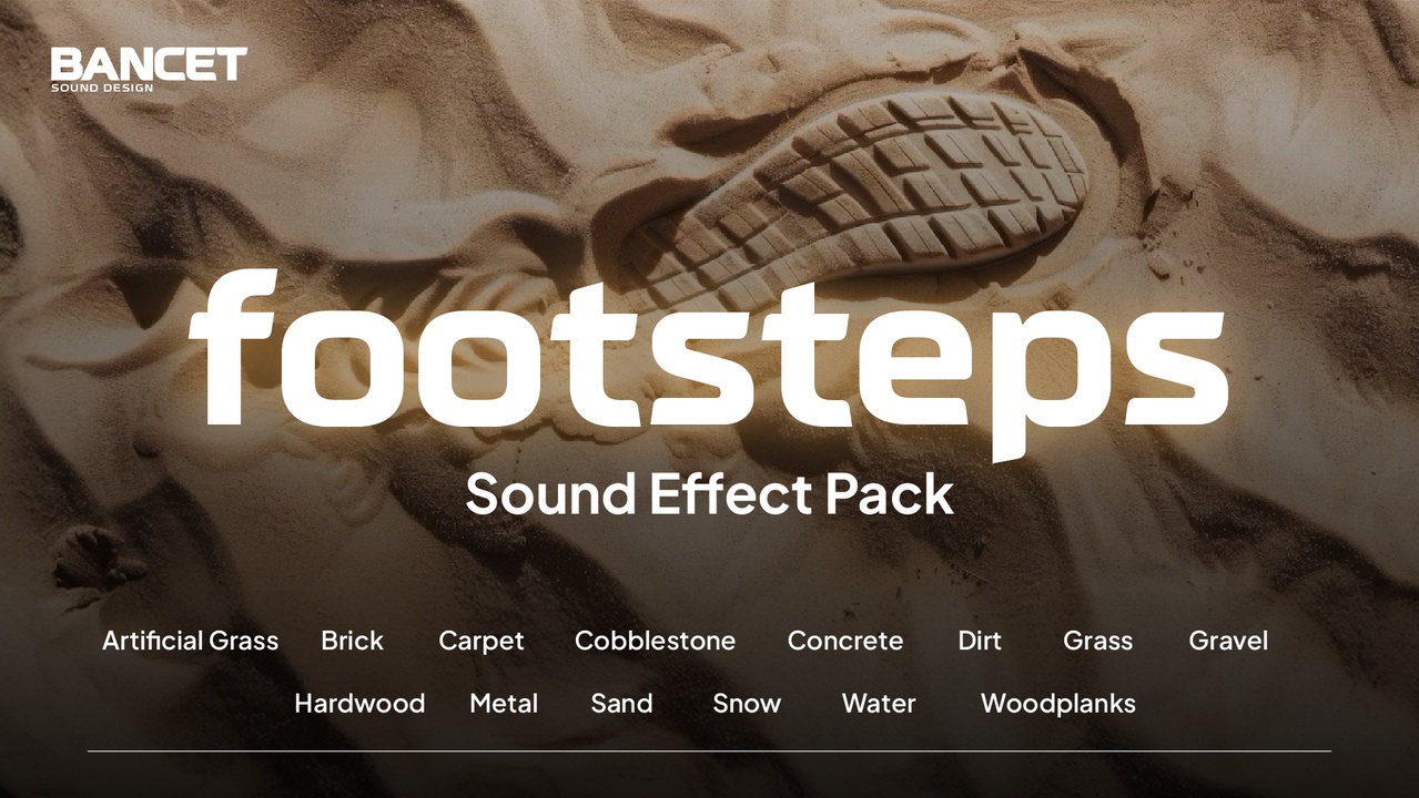 Media 1 for listing Footsteps Sound Effect Pack