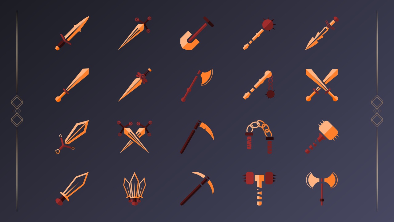 Media 1 for listing Vector Icon Pack - Equipment
