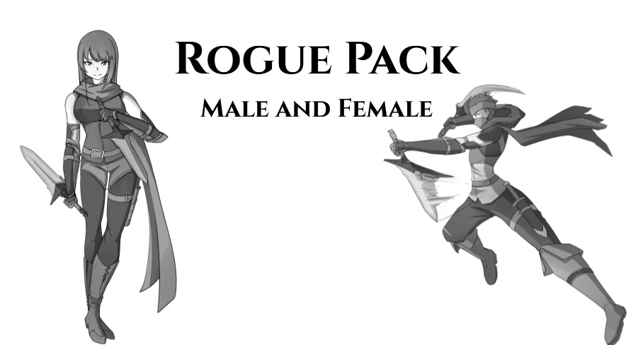 RPG - Rogue Voice Pack (Male and Female) - Bundle | Fab