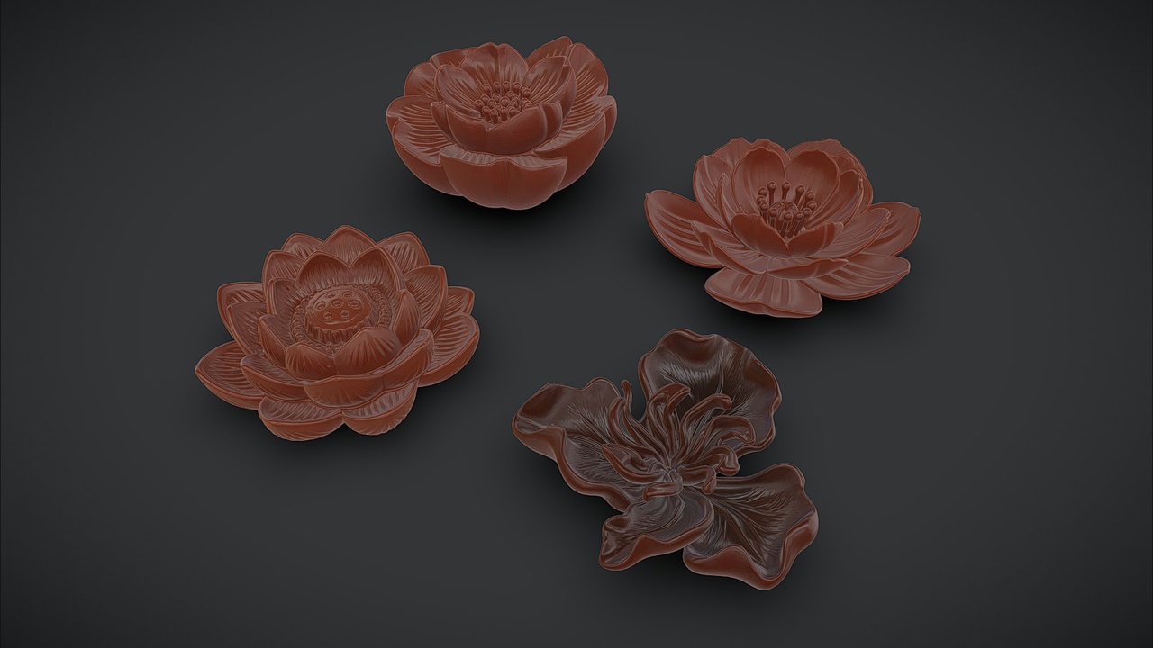Media 1 for listing Flower Chocolate Bundle A - 4 Variations