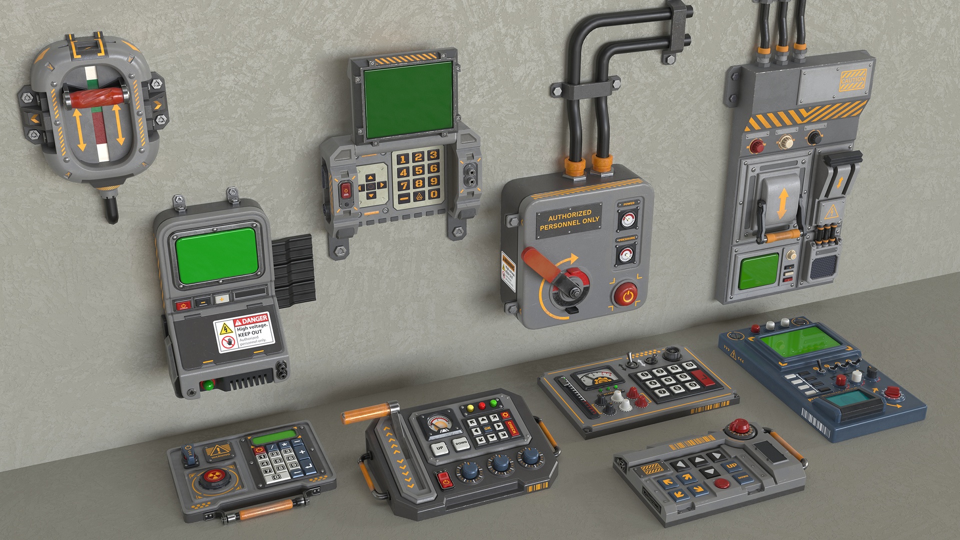 商品 Control Panel 3 - 10 pieces 的媒体 1