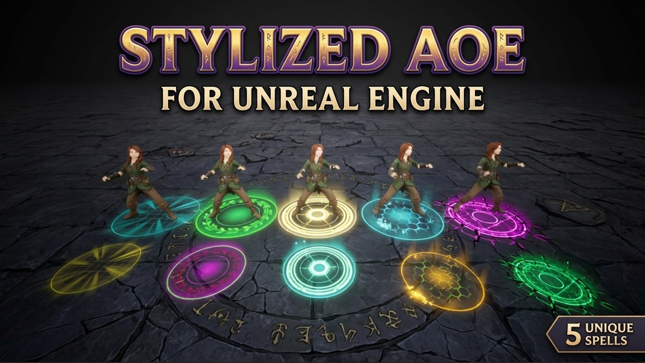 Media 1 for listing Stylized AOE