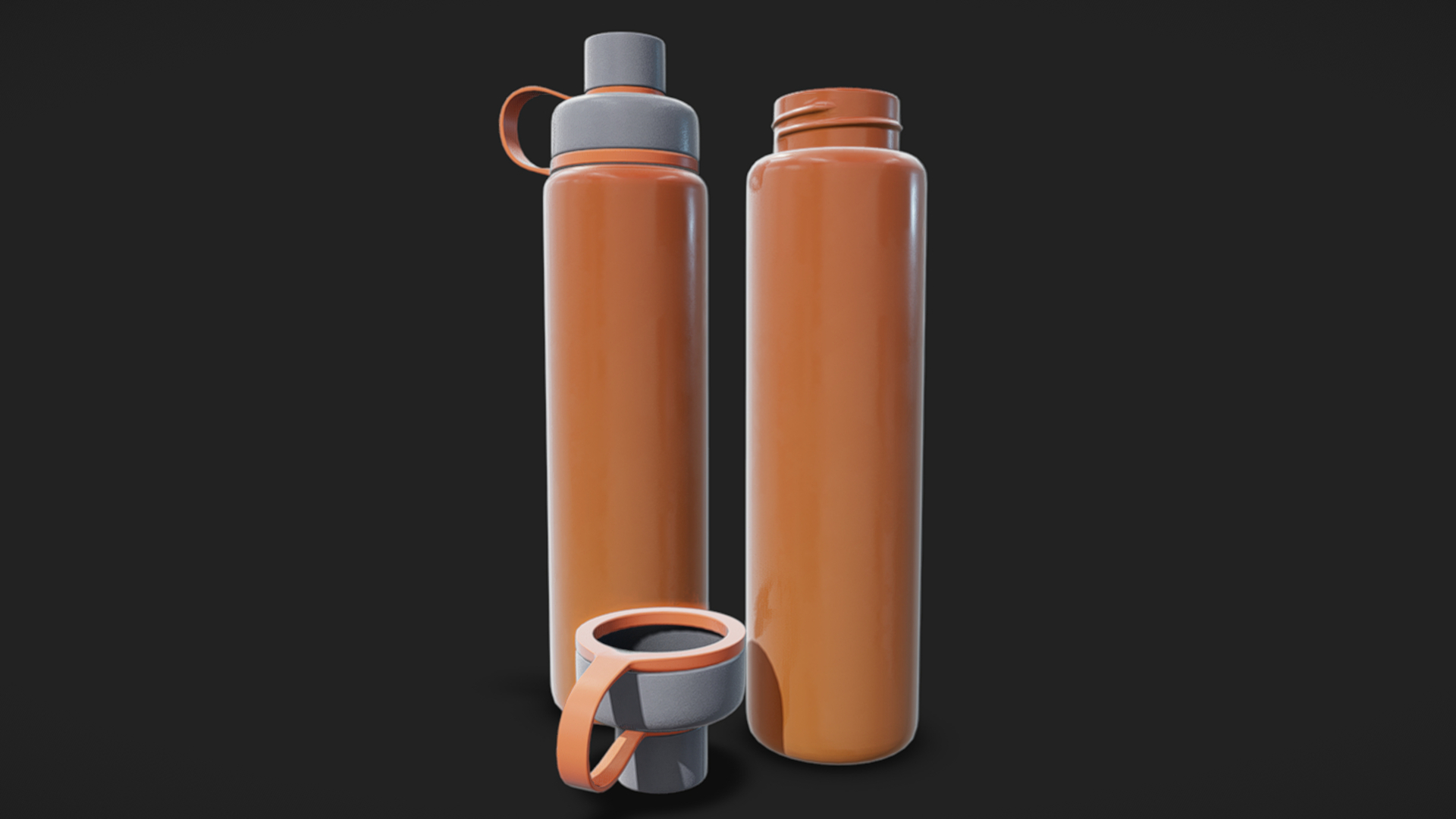 Orange Water Bottle | Fab