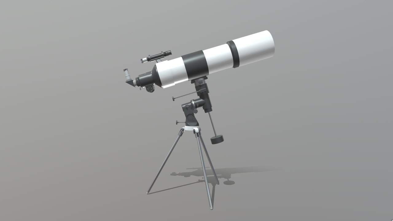 Media 1 for listing Telescope diagram animated