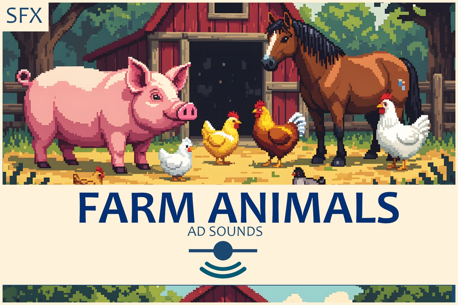 Medios 1 para el artículo Farm Animals - Sound Effects
