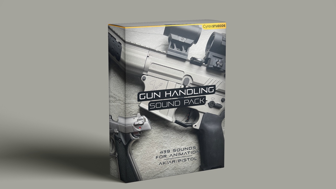 Media 1 for listing Gun Handling Sound Pack