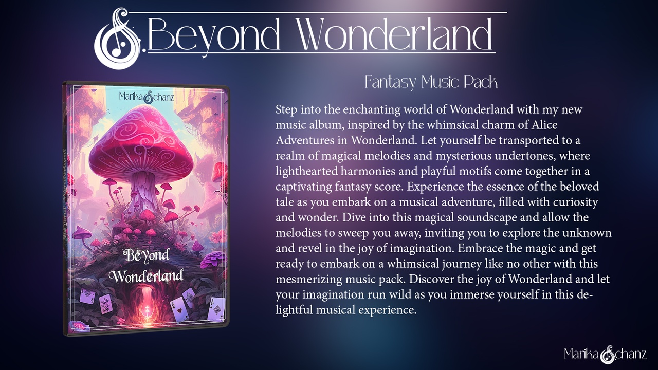 Media 1 for listing Beyond Wonderland Fantasy Music - 100% Human-Crafted Audio