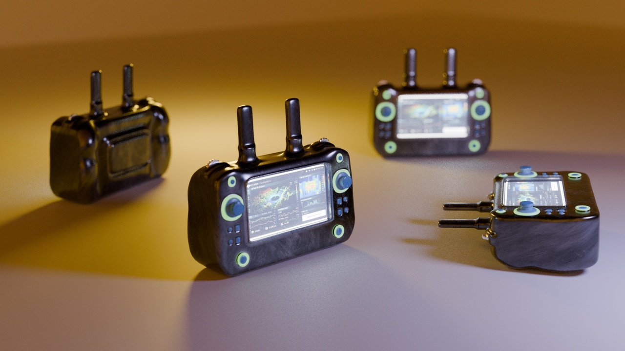 Media 1 for listing Drone Controller Sci-Fi - Tactical Drone Remote Control