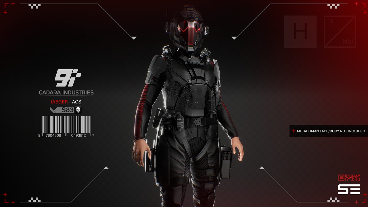 Media 1 for listing Modular Soldier: Jaeger Female