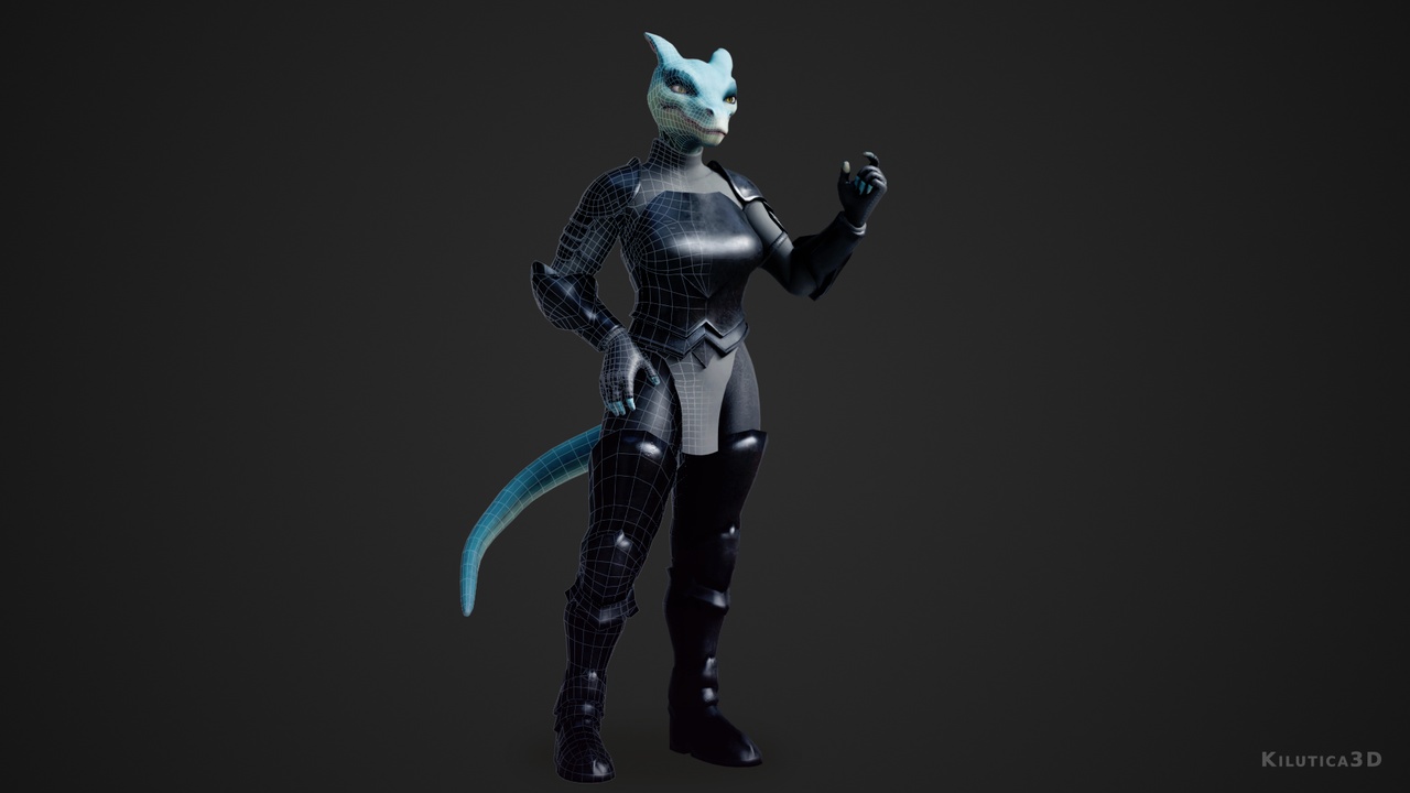 Media 1 for listing Modular Kobold Characters - Male & Female