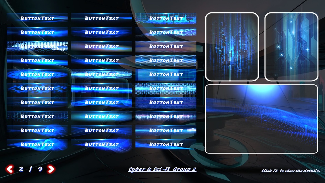 Media 1 for listing Sci-Fi UI FX