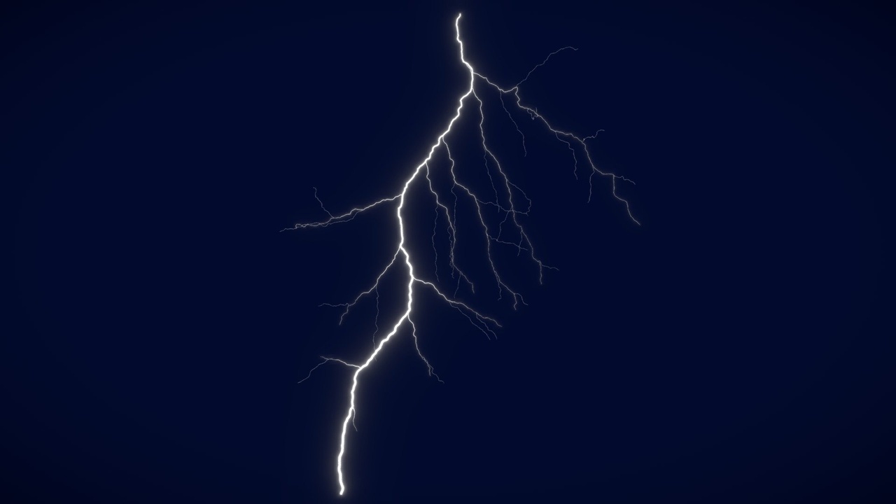 Media 1 for listing Realistic Cloud to Ground Lightning CG-01